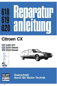 Citroën CX GTI & DIESEL/ Bucheli / Werkplaatshandboek